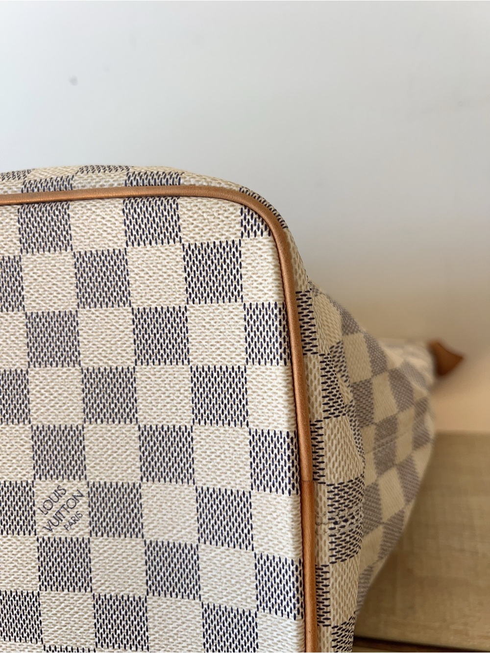 LOUIS VUITTON Damier Azur Saleya MM - Picture 12 of 16